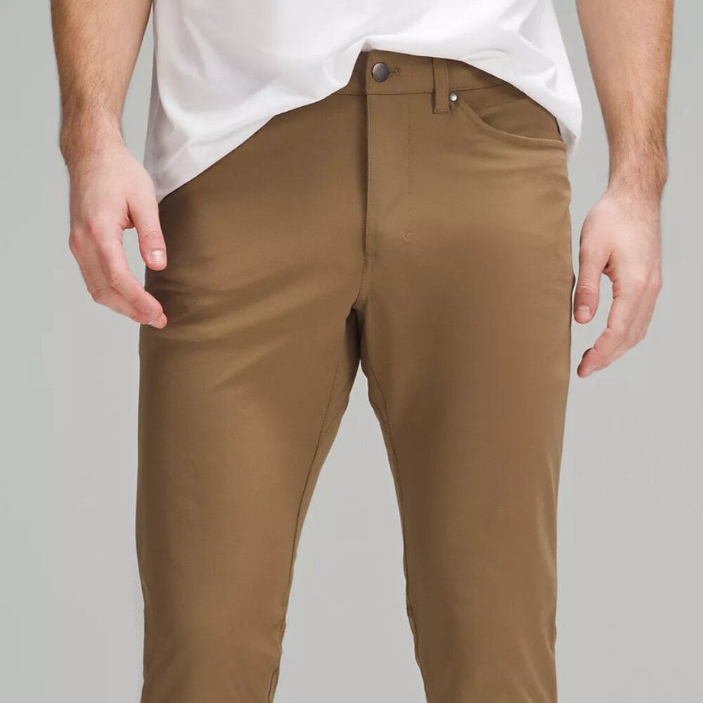 Lululemon NWT ABC Slim-Fit 5 Pocket Pant 32"L Warpstreme in Artifact